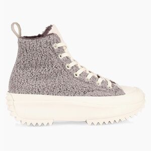 Converse Run Star Hike Sherpa Sneakers